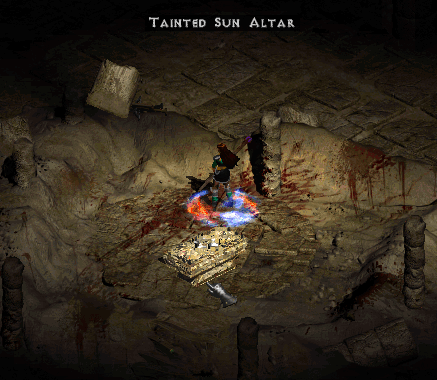 Tainted Sun Altar in Claw Viper Temple